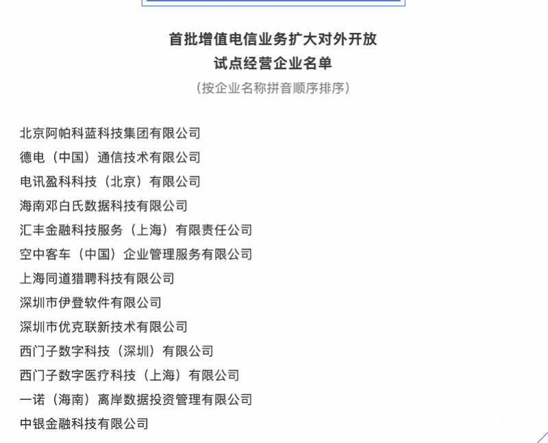 我国已有超2400家外商投资电信企业
