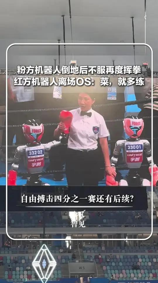 秀我中国｜机器人自由搏击决赛“拳拳到铁”